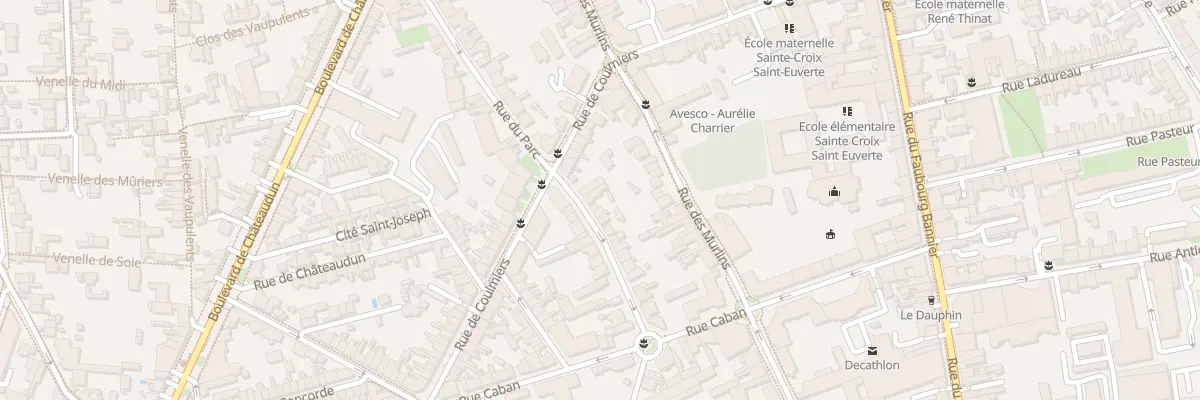 Plan du 18 Rue du Parc à Orléans