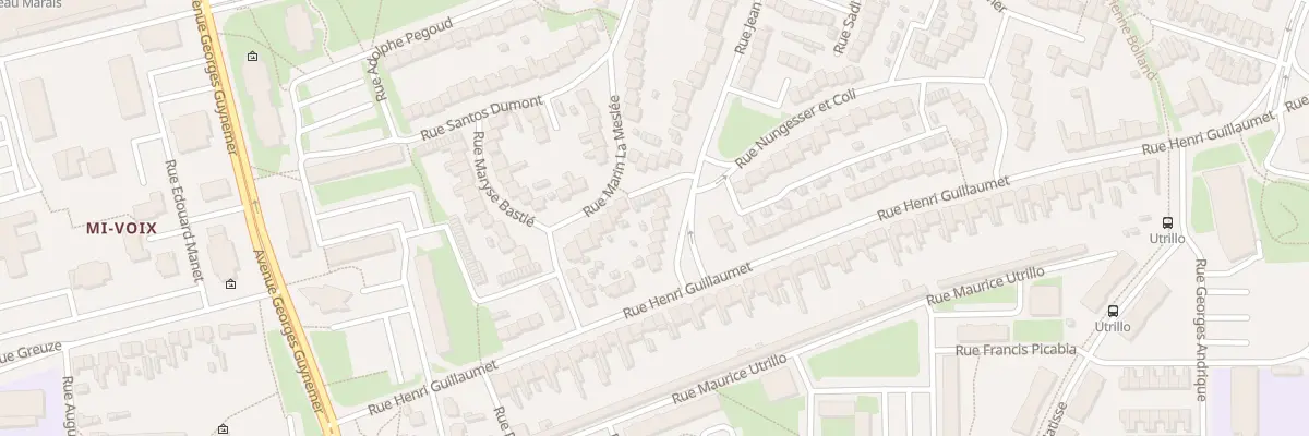 Plan du 11 Rue Jean Mermoz à Calais