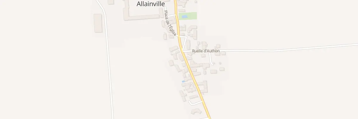 Plan du 20 Rue Michel Chartier à Allainville