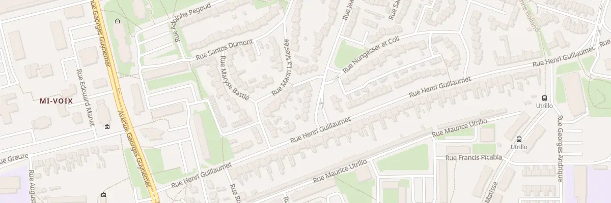 Plan du 9 Rue Jean Mermoz à Calais