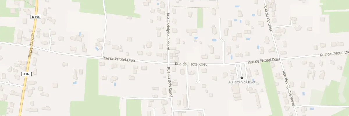 Plan du 894 Rue de l’Hôtel Dieu à Olivet