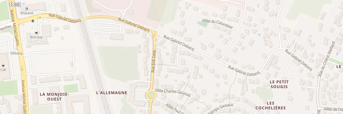 Plan du 46 All Georges Bizet à Saran
