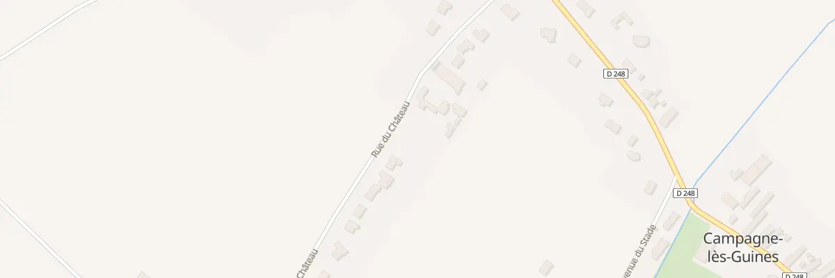 Plan du 187 Rue du Château à Campagne-lès-Guines