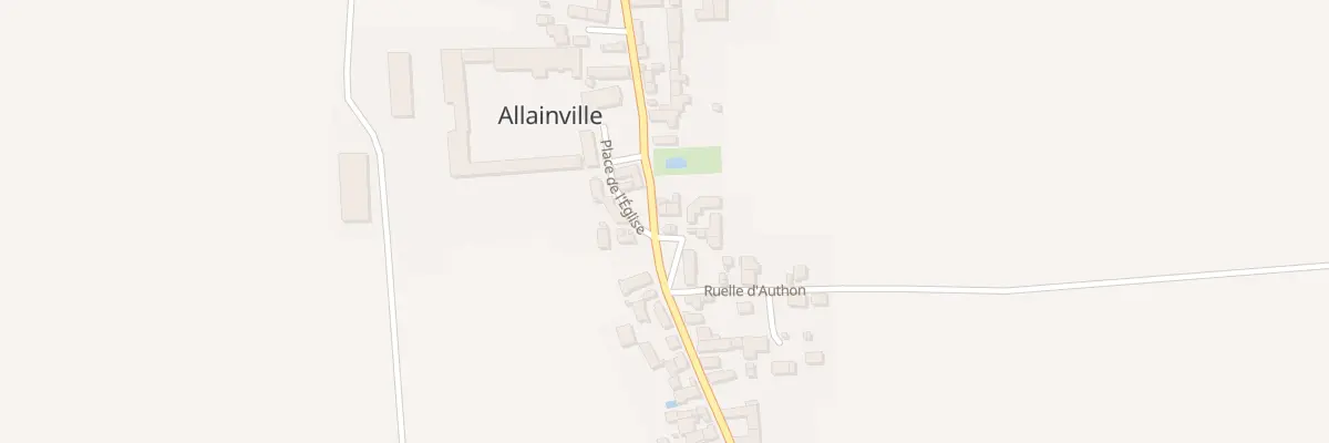 Plan du 25 Rue Michel Chartier à Allainville