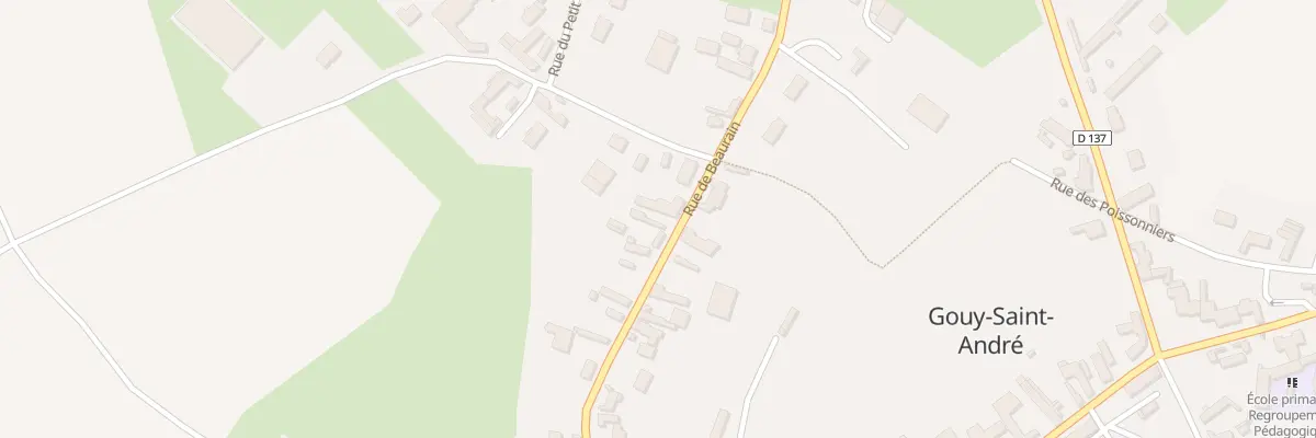 Plan du 11 Rue de Beaurain à Gouy-Saint-André