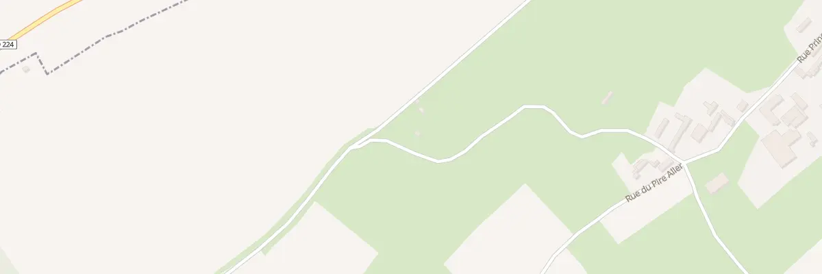 Plan du 5048B Rue du Bois à Herbinghen