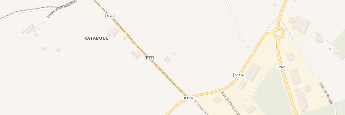 Plan du 110 Rte de Bosc Long à Cahuzac-sur-Vère