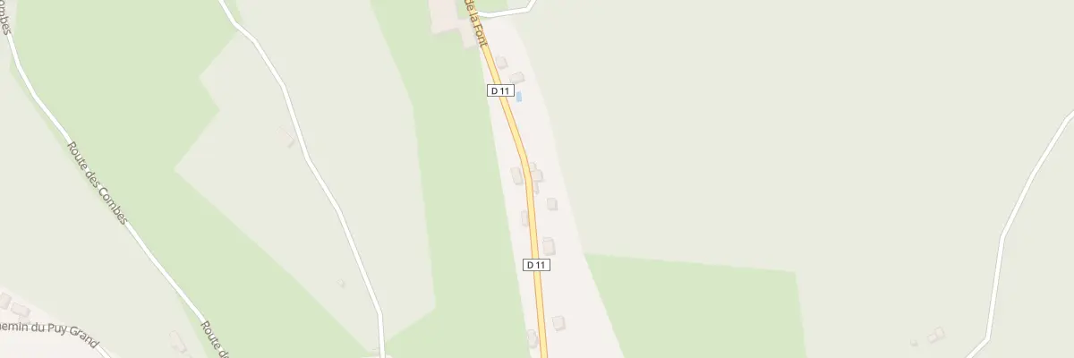 Plan du 5182 La Prade à Saint-Chamant