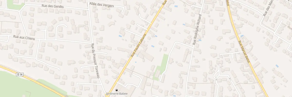 Plan du 519 Rue Paulin Labarre à Olivet