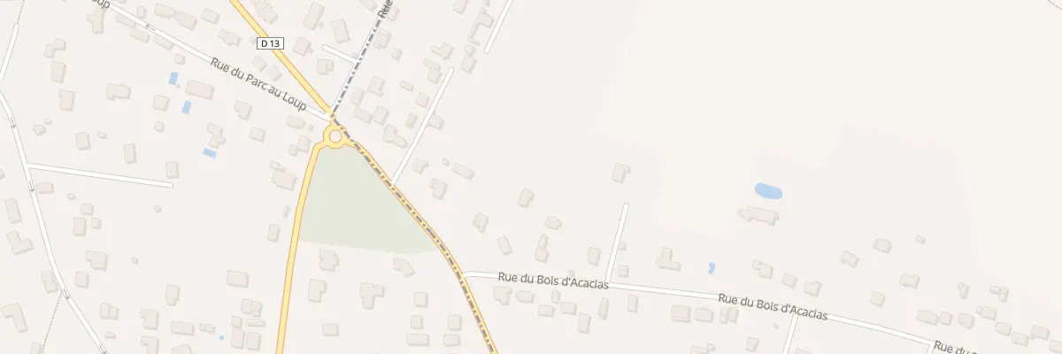Plan du 62 Rue du Bois Acacias à Maurepas