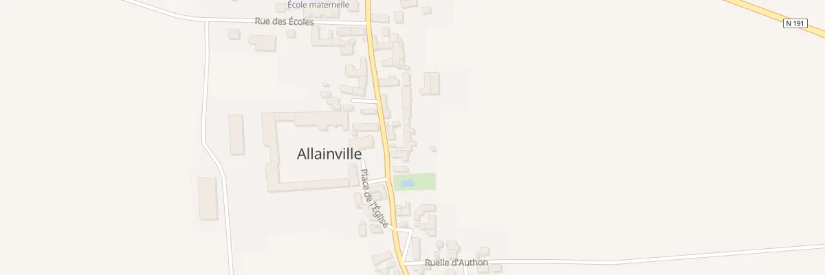 Plan du 19 Rue Michel Chartier à Allainville