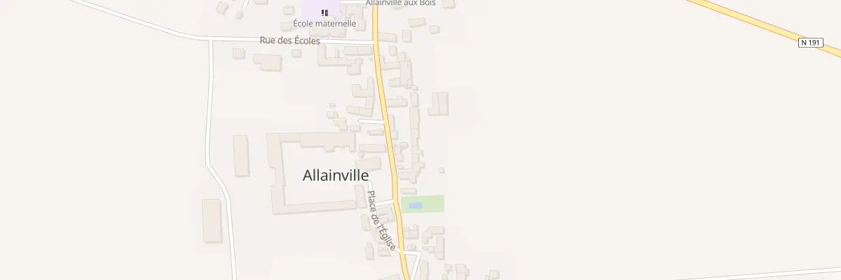 Plan du 15 Rue Michel Chartier à Allainville