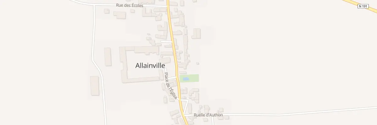 Plan du 21 Rue Michel Chartier à Allainville