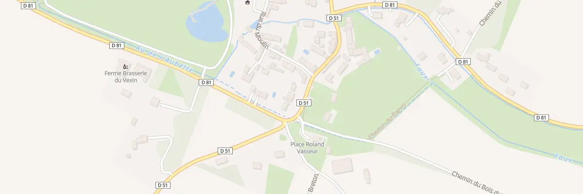 Plan du 14 Rue d’Orleans à Théméricourt