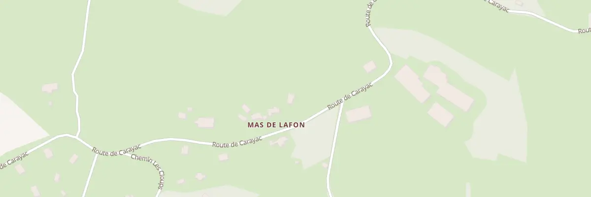 Plan du 669 Rte de Carayac à Gréalou