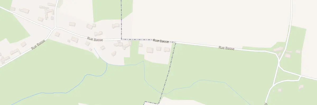Plan du 845 La Basse Rue à Alembon