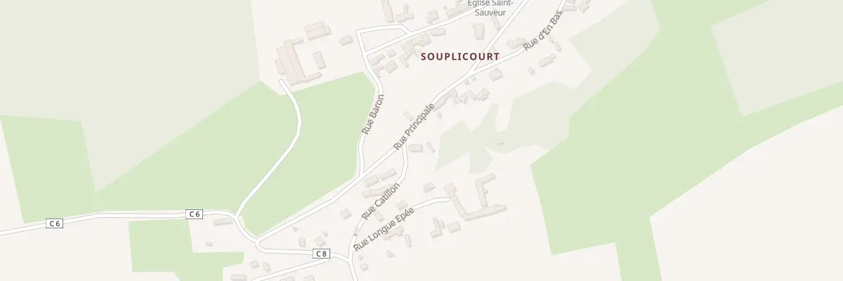 Plan du 25 Rue Principale à Hescamps