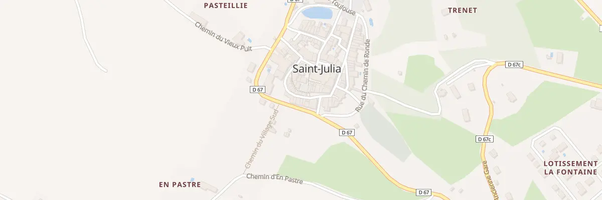 Plan du 8 Rue Joux Carriere à Saint-Julia