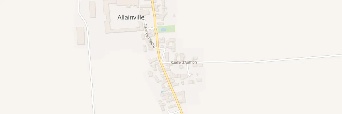 Plan du 33 Rue Michel Chartier à Allainville
