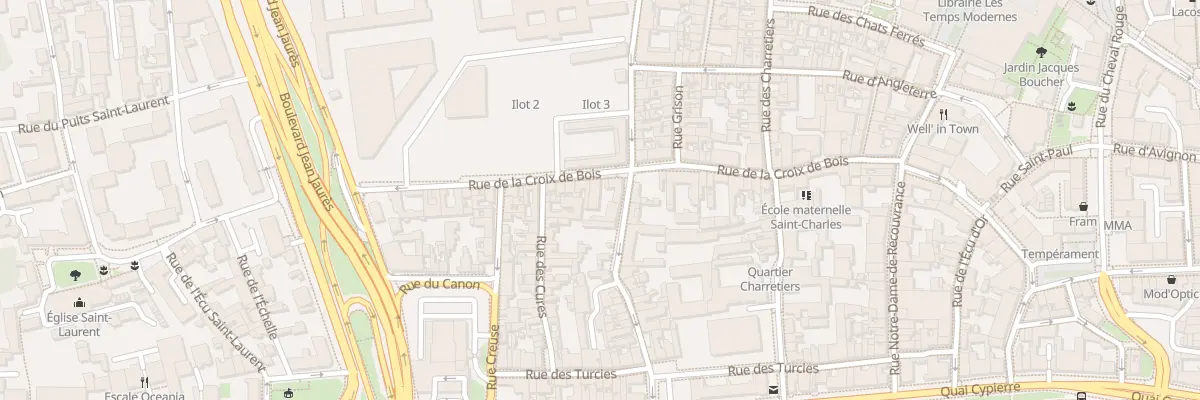 Plan du 27 Rue Croix de Bois à Orléans