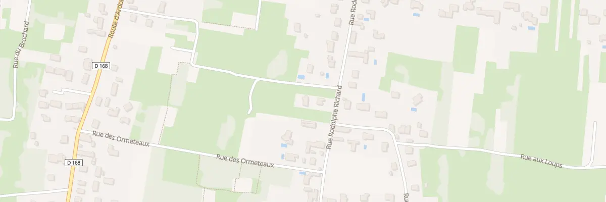 Plan du 1072 Rue Rodolphe Richard à Olivet