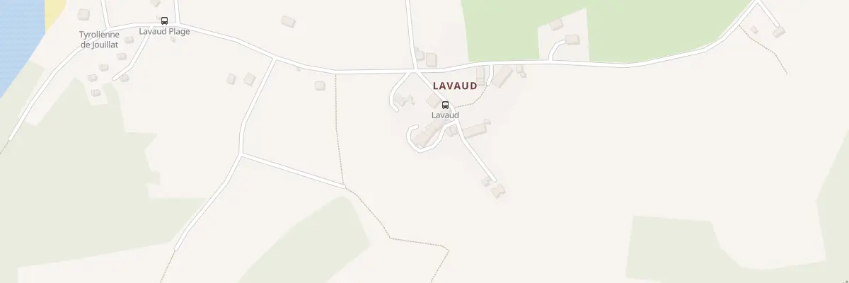 Plan du 20 Lavaud à Jouillat