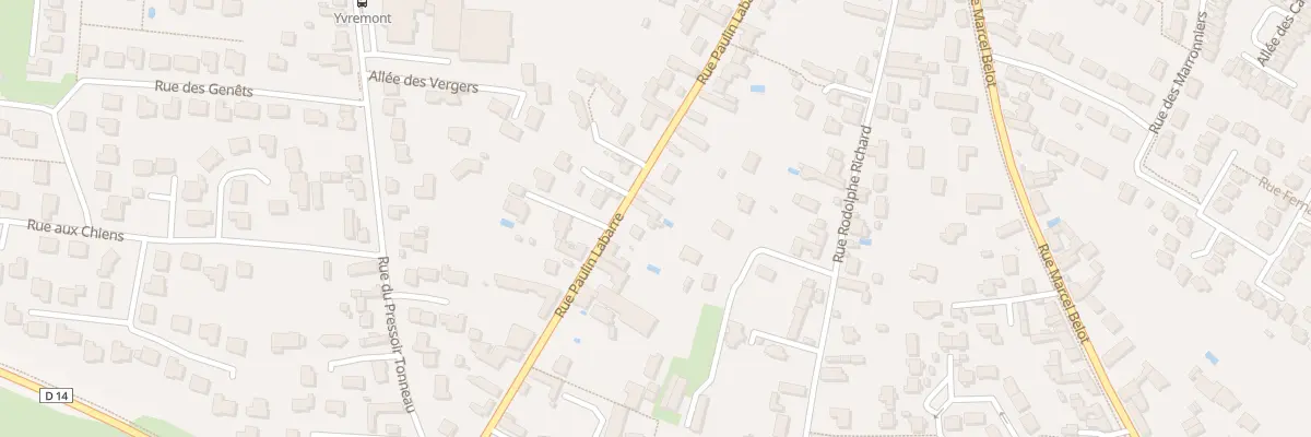 Plan du 465 Rue Paulin Labarre à Olivet