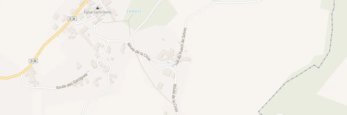 Plan du 53 Rue des Davids à Loubers