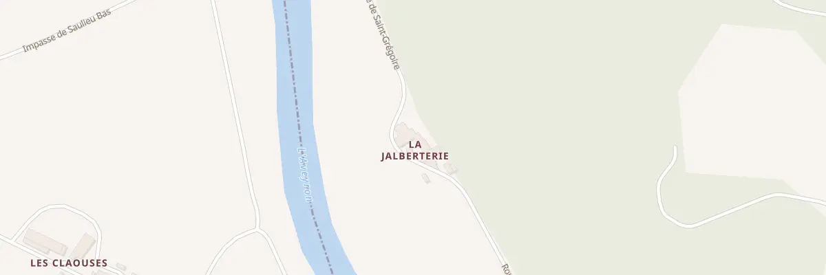 Plan du 927 Rte de Saint Grégoire à Varen