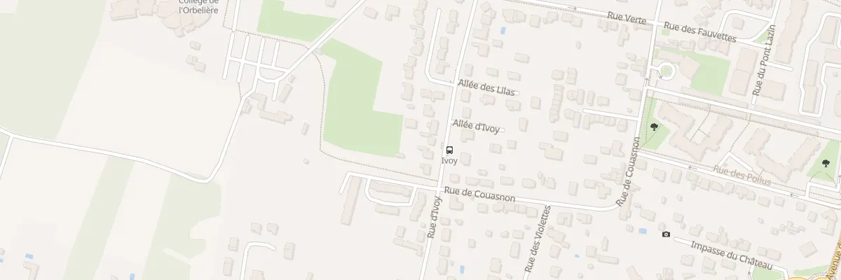 Plan du 265 Rue d’Ivoy à Olivet