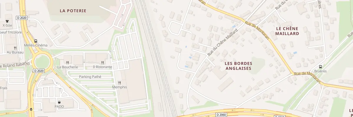 Plan du 211 Rue du Chene Maillard à Saran