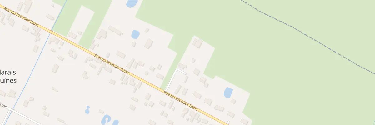 Plan du 1265 Che du Premier Banc à Guînes