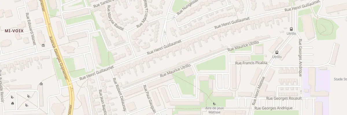 Plan du 36 Rue Henri Guillaumet à Calais