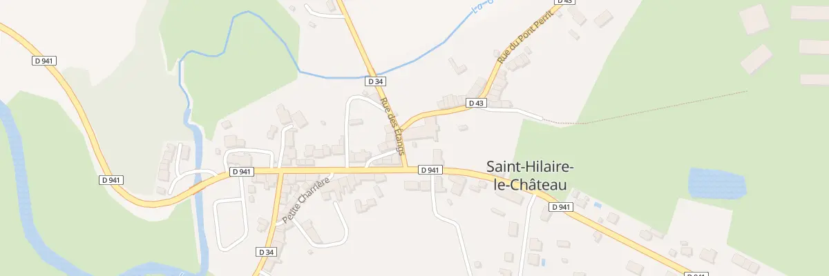 Plan du 4 Rue des Étangs à Saint-Hilaire-le-Château