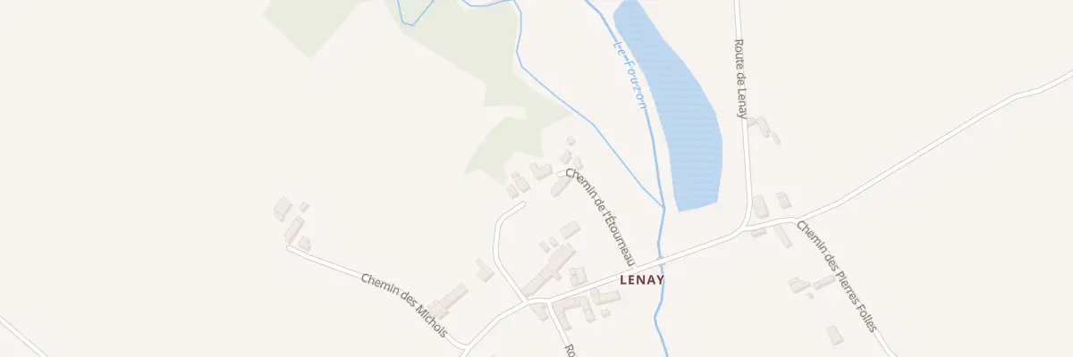 Plan du 185 Lenay à Nohant-en-Graçay
