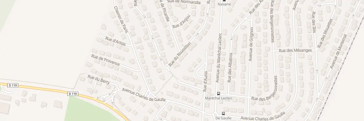 Plan du 38 Rue du Roussillon à Beynes