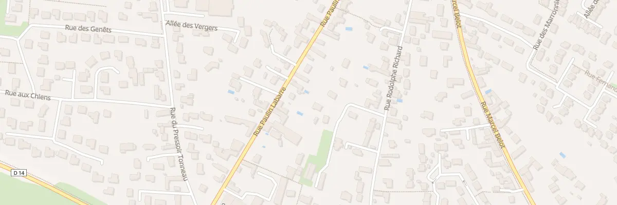 Plan du 491 Rue Paulin Labarre à Olivet
