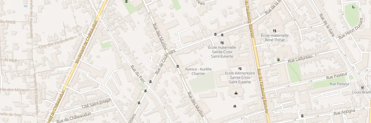 Plan du 52 Rue des Murlins à Orléans