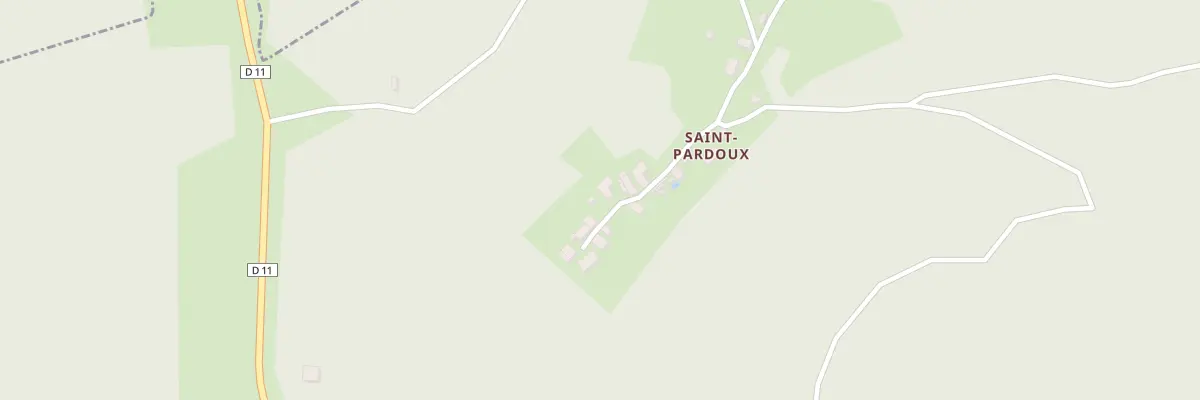 Plan du 5192 Saint Pardoux à Saint-Chamant