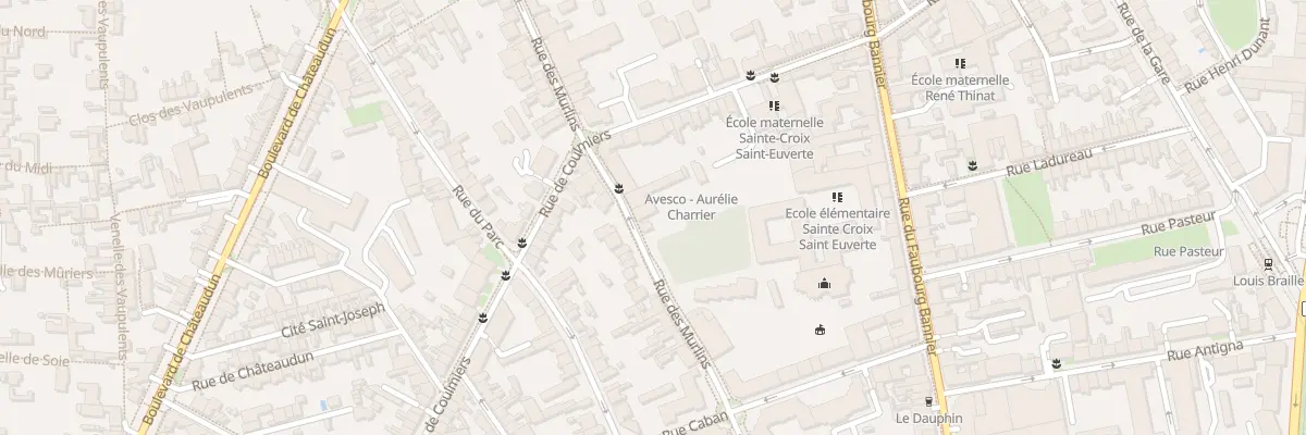 Plan du 46 Rue des Murlins à Orléans