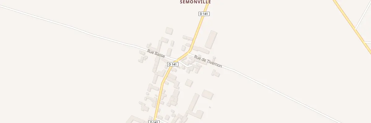 Plan du 25 Gr Grande Rue à Poinville