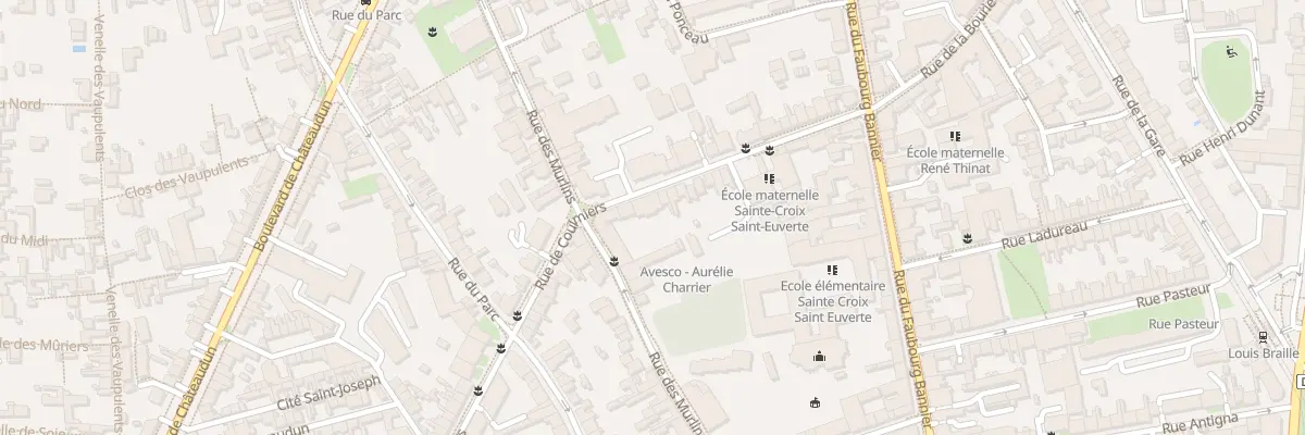Plan du 98 Rue de Coulmiers à Orléans