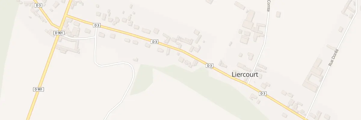 Plan du 314 Rue du Gen Leclerc à Liercourt