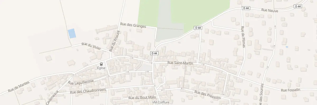 Plan du 3 Rue Neuve à Bouafle