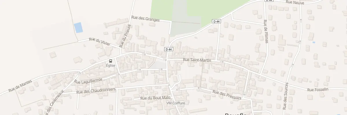 Plan du 1B Rue St Martin à Bouafle