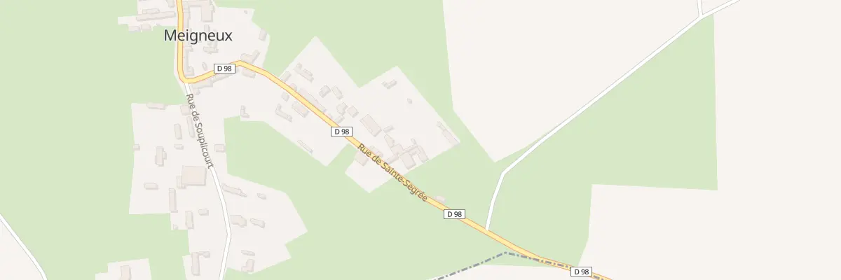 Plan du 18 Rue de Sainte Segree à Meigneux