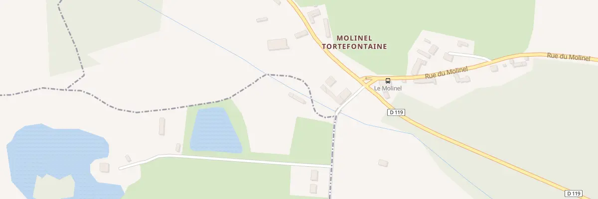 Plan du 101 Rue du Molinel à Ponches-Estruval