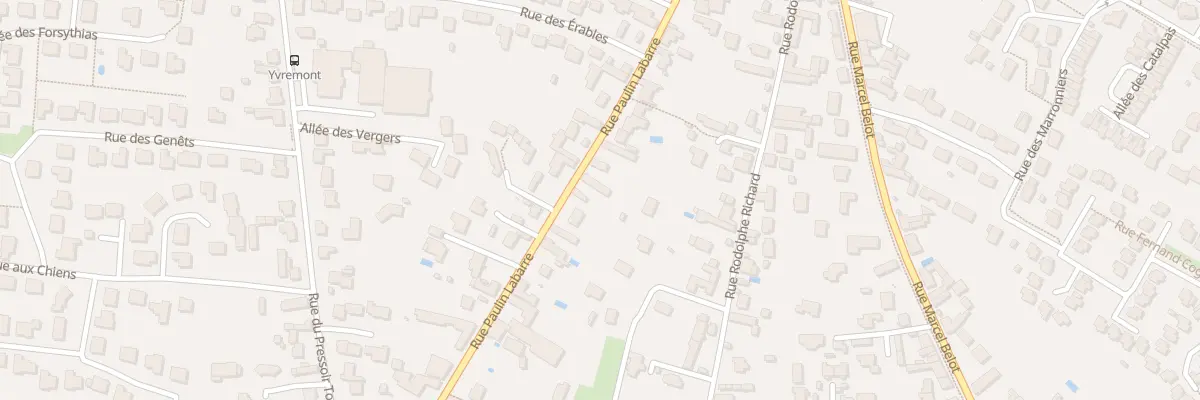 Plan du 405 Rue Paulin Labarre à Olivet
