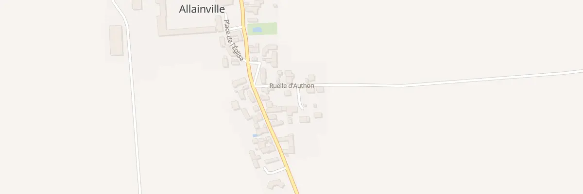 Plan du 2B Rle d’Authon à Allainville