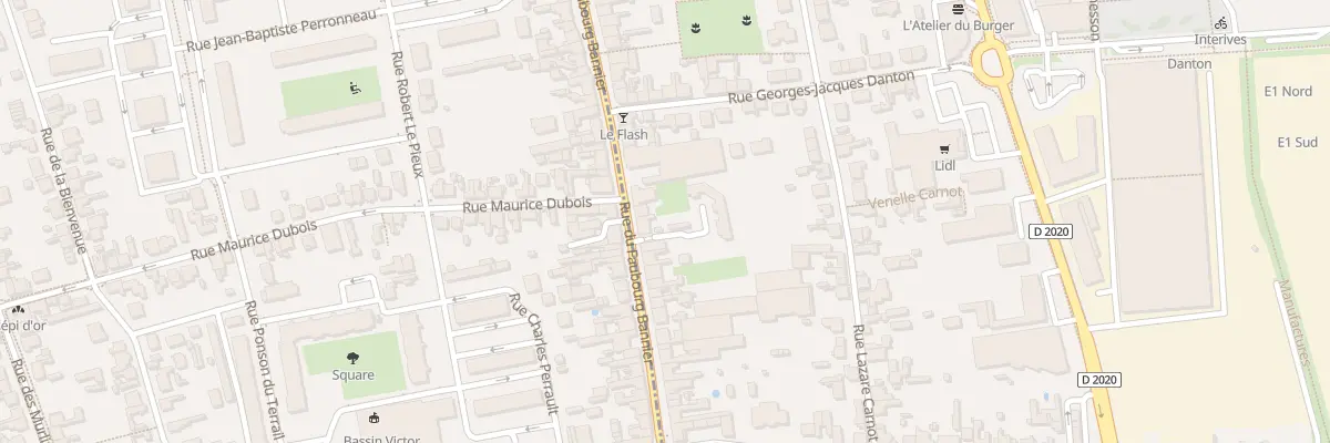 Plan du 246B Rue du Faubourg Bannier à Fleury-les-Aubrais